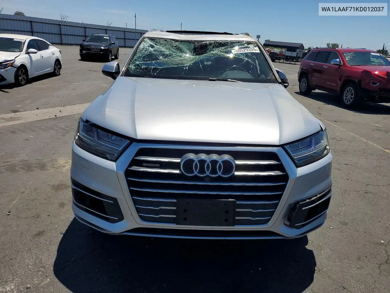 2019 Audi Q7 Premium Plus VIN: WA1LAAF71KD012037 Lot: 60529326
