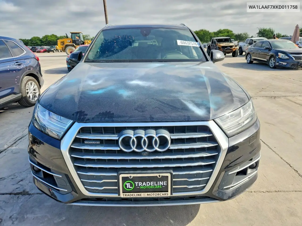 2019 Audi Q7 Premium Plus VIN: WA1LAAF7XKD011758 Lot: 60632576
