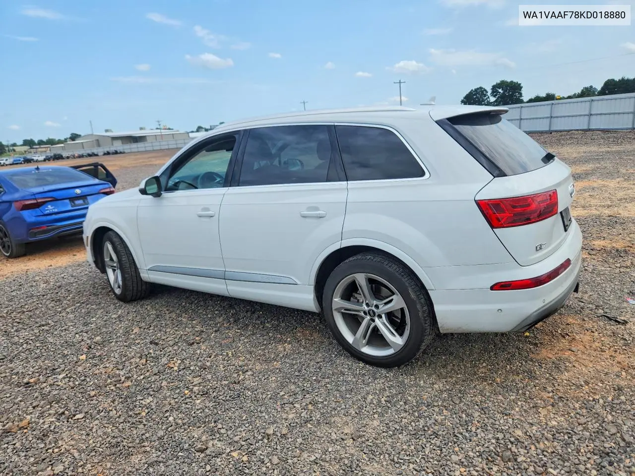 2019 Audi Q7 Prestige VIN: WA1VAAF78KD018880 Lot: 60671526