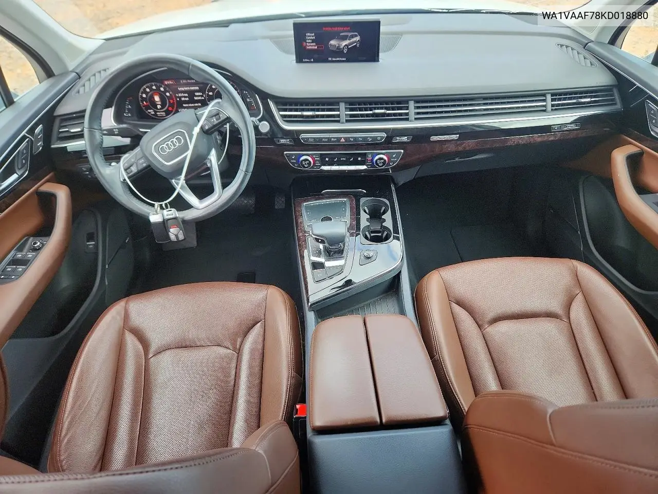 2019 Audi Q7 Prestige VIN: WA1VAAF78KD018880 Lot: 60671526