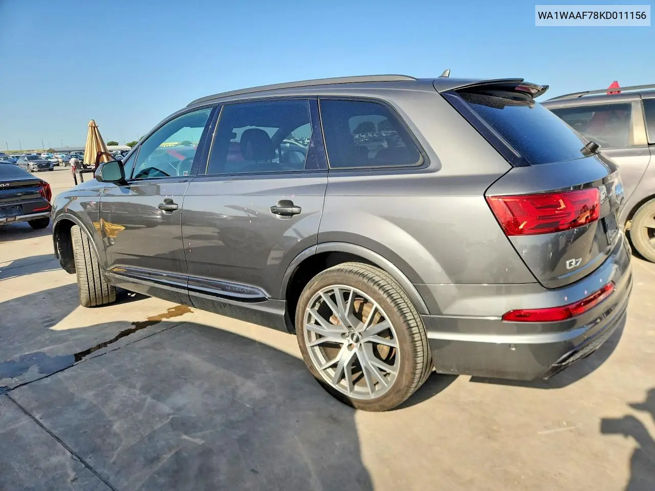 2019 Audi Q7 Technik S-Line VIN: WA1WAAF78KD011156 Lot: 60857346