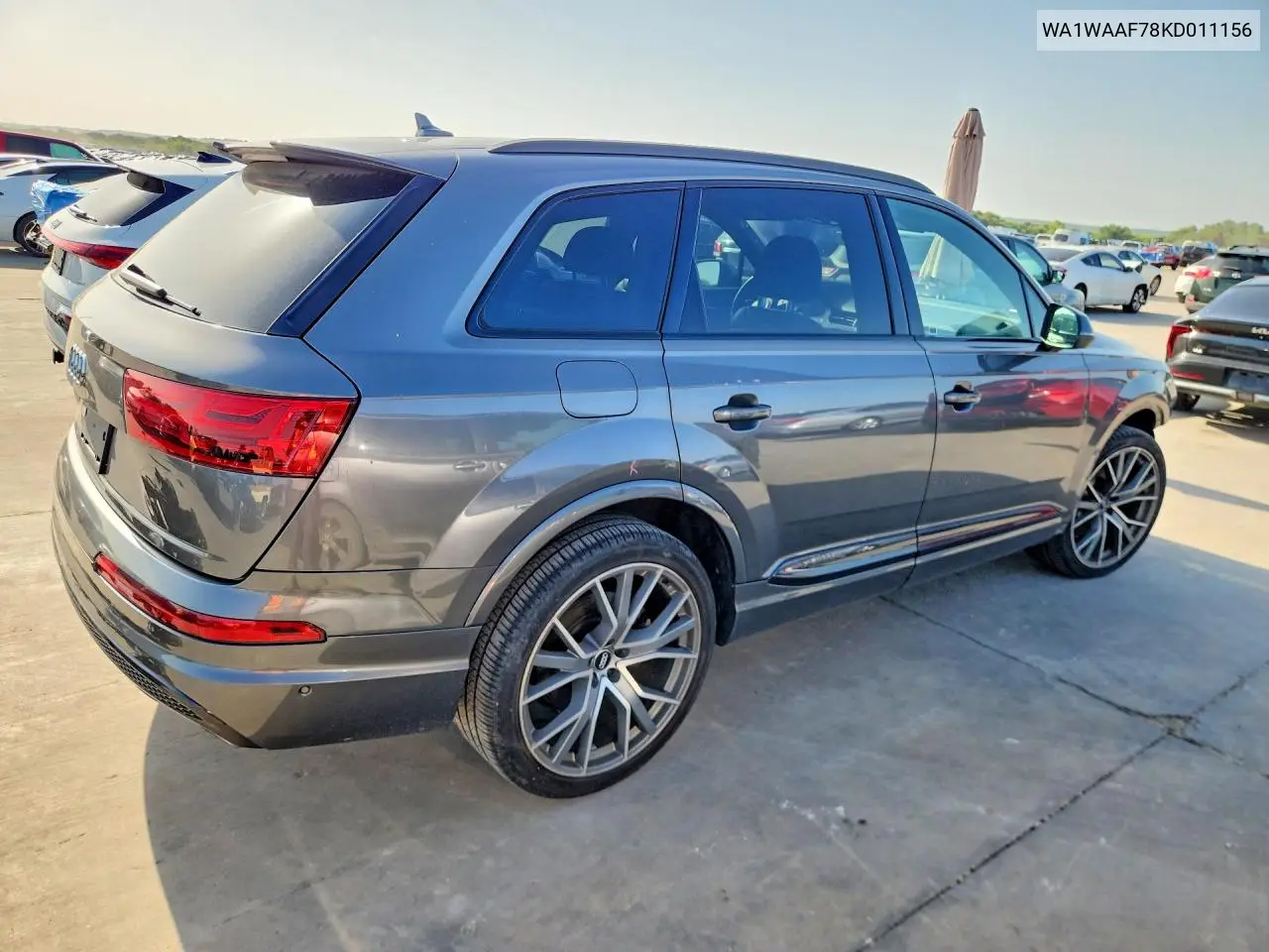 2019 Audi Q7 Technik S-Line VIN: WA1WAAF78KD011156 Lot: 60857346