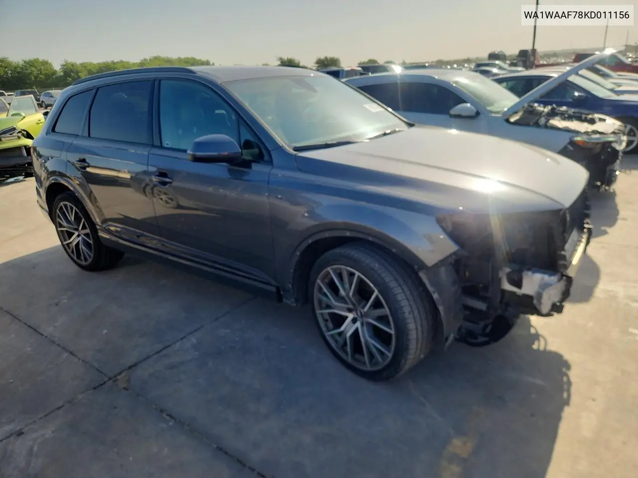 2019 Audi Q7 Technik S-Line VIN: WA1WAAF78KD011156 Lot: 60857346