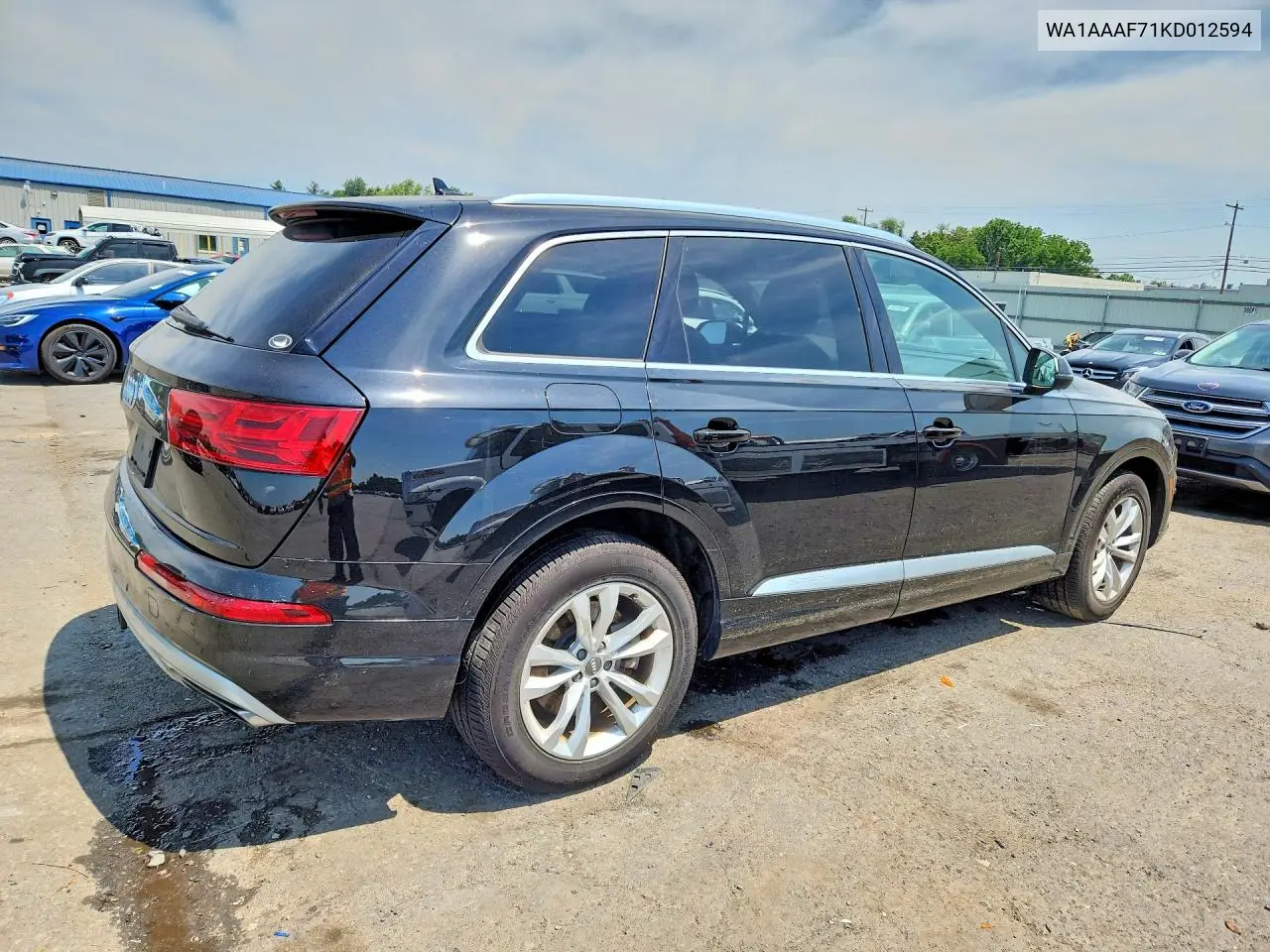 2019 Audi Q7 Premium VIN: WA1AAAF71KD012594 Lot: 61150086