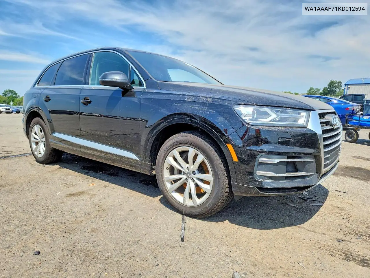 2019 Audi Q7 Premium VIN: WA1AAAF71KD012594 Lot: 61150086