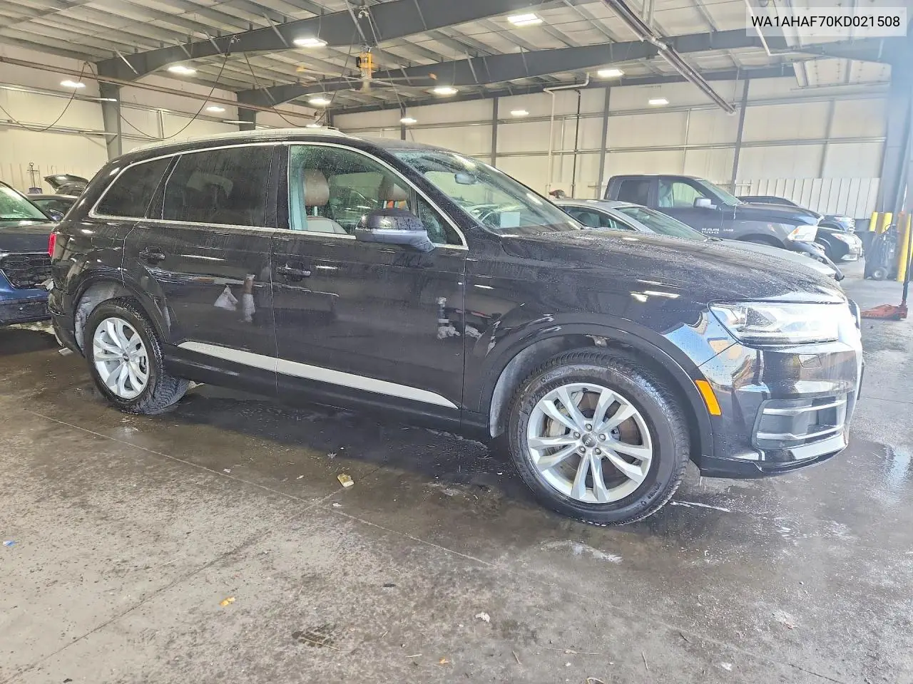2019 Audi Q7 Premium VIN: WA1AHAF70KD021508 Lot: 61347636