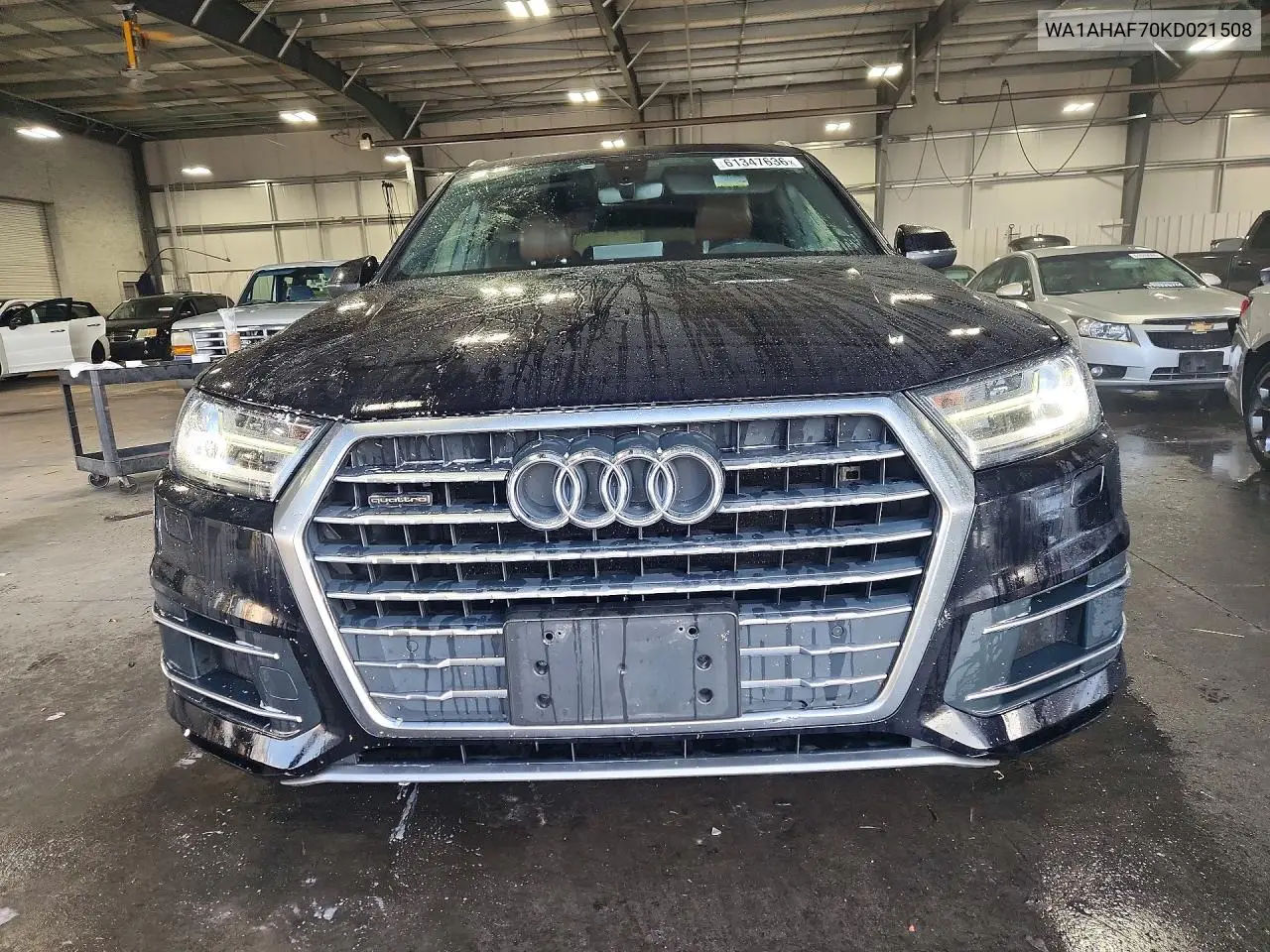 2019 Audi Q7 Premium VIN: WA1AHAF70KD021508 Lot: 61347636