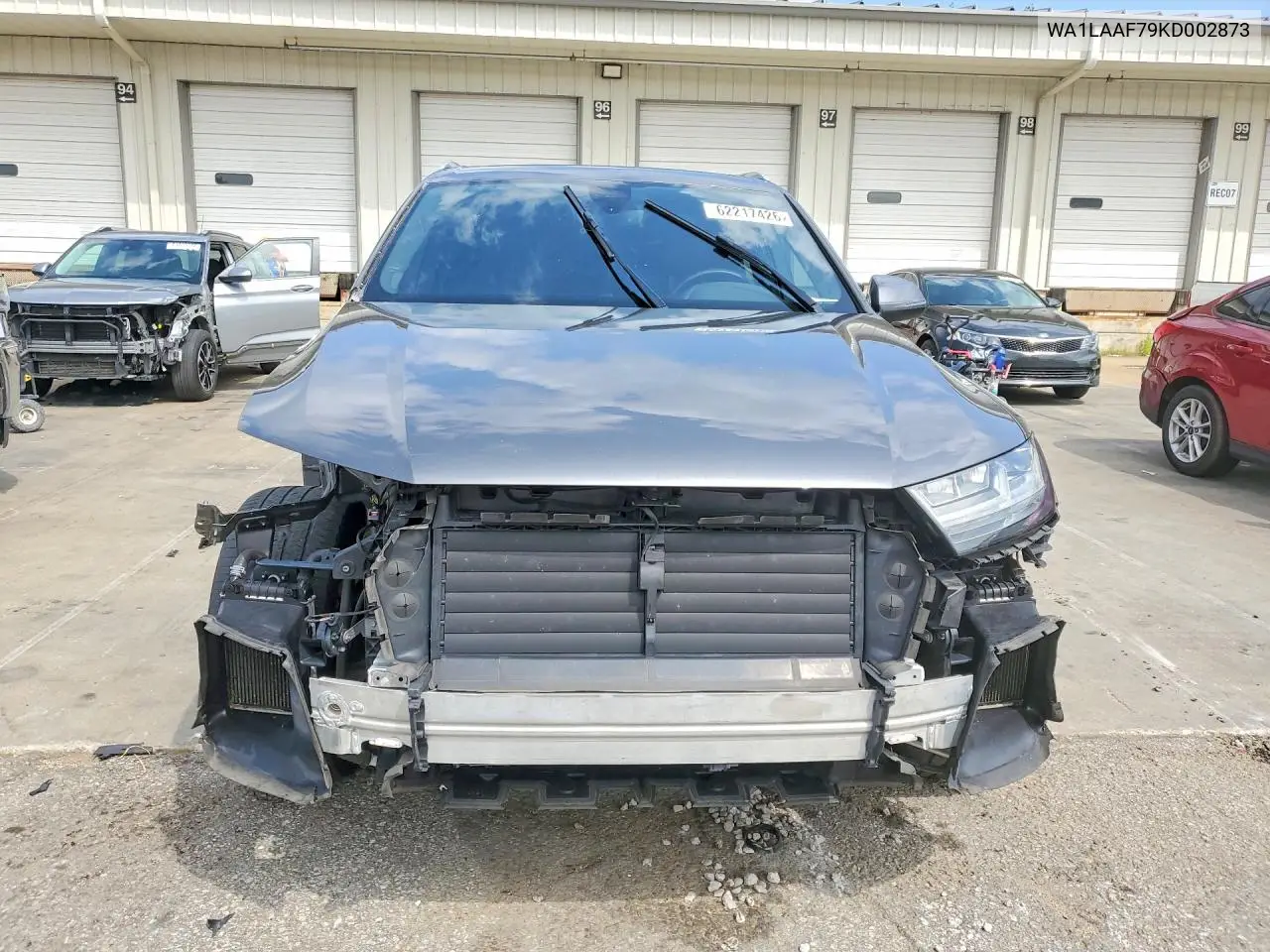 2019 Audi Q7 Premium Plus VIN: WA1LAAF79KD002873 Lot: 62217426
