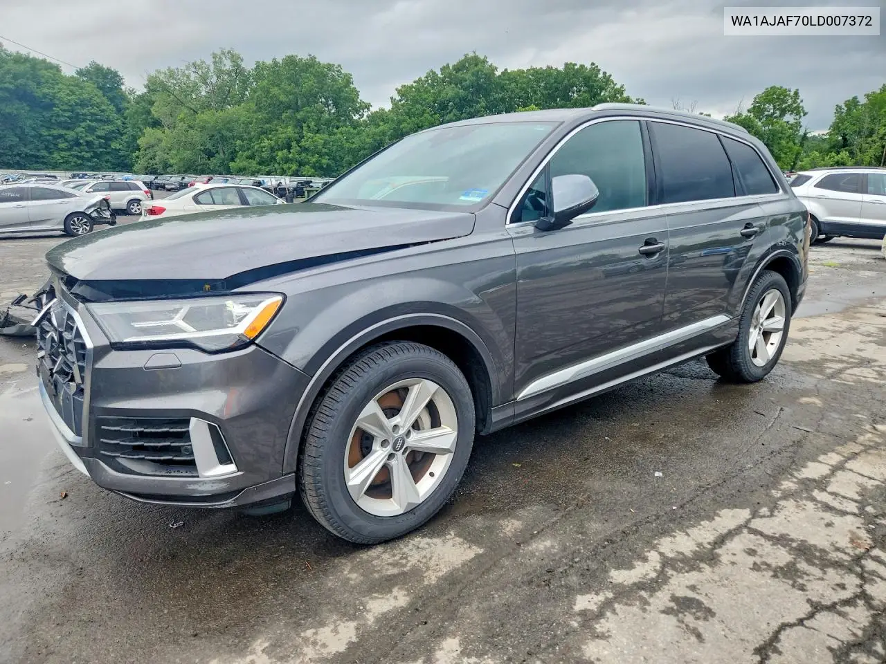 2020 Audi Q7 Premium VIN: WA1AJAF70LD007372 Lot: 54093716