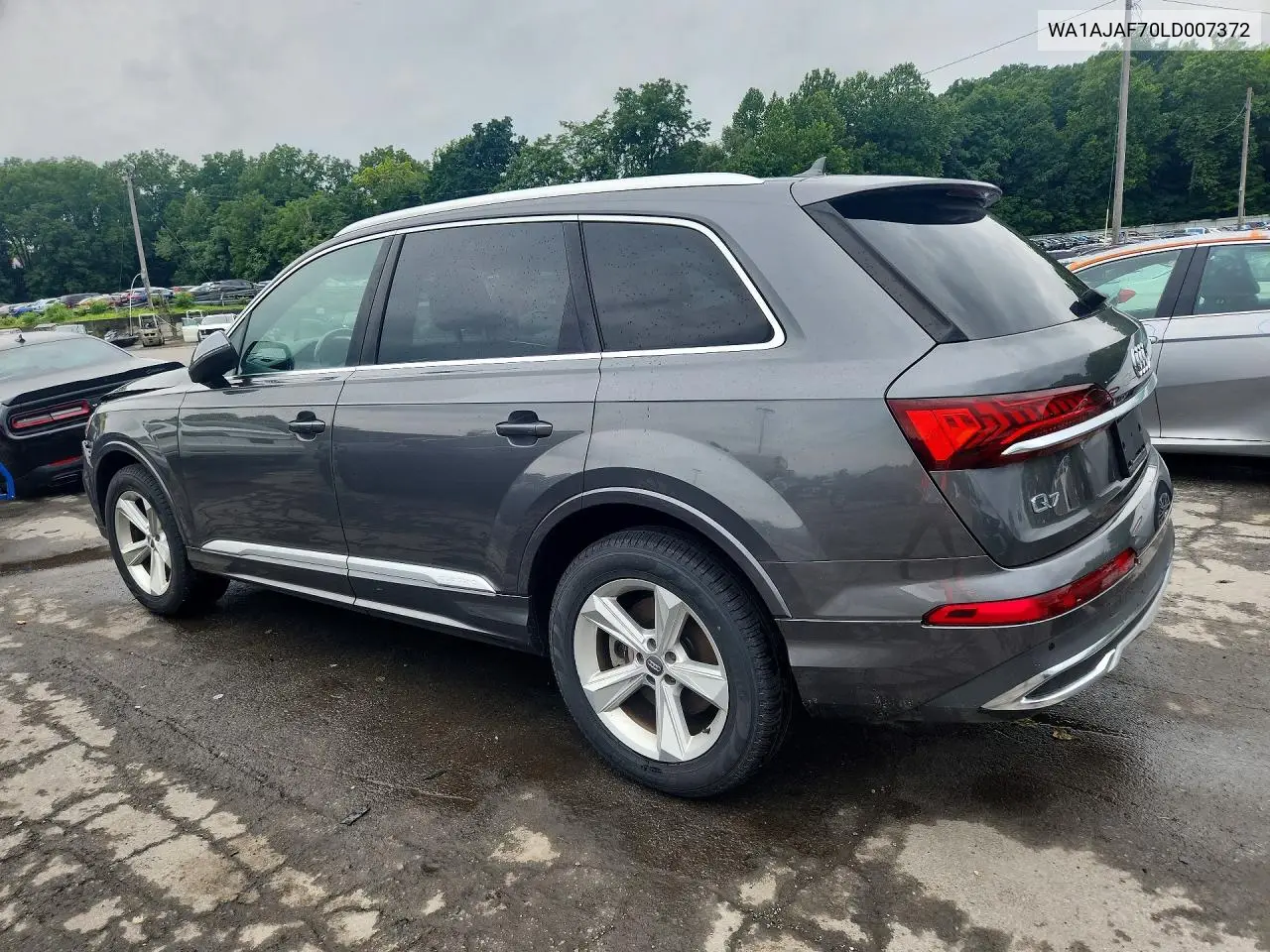 2020 Audi Q7 Premium VIN: WA1AJAF70LD007372 Lot: 54093716