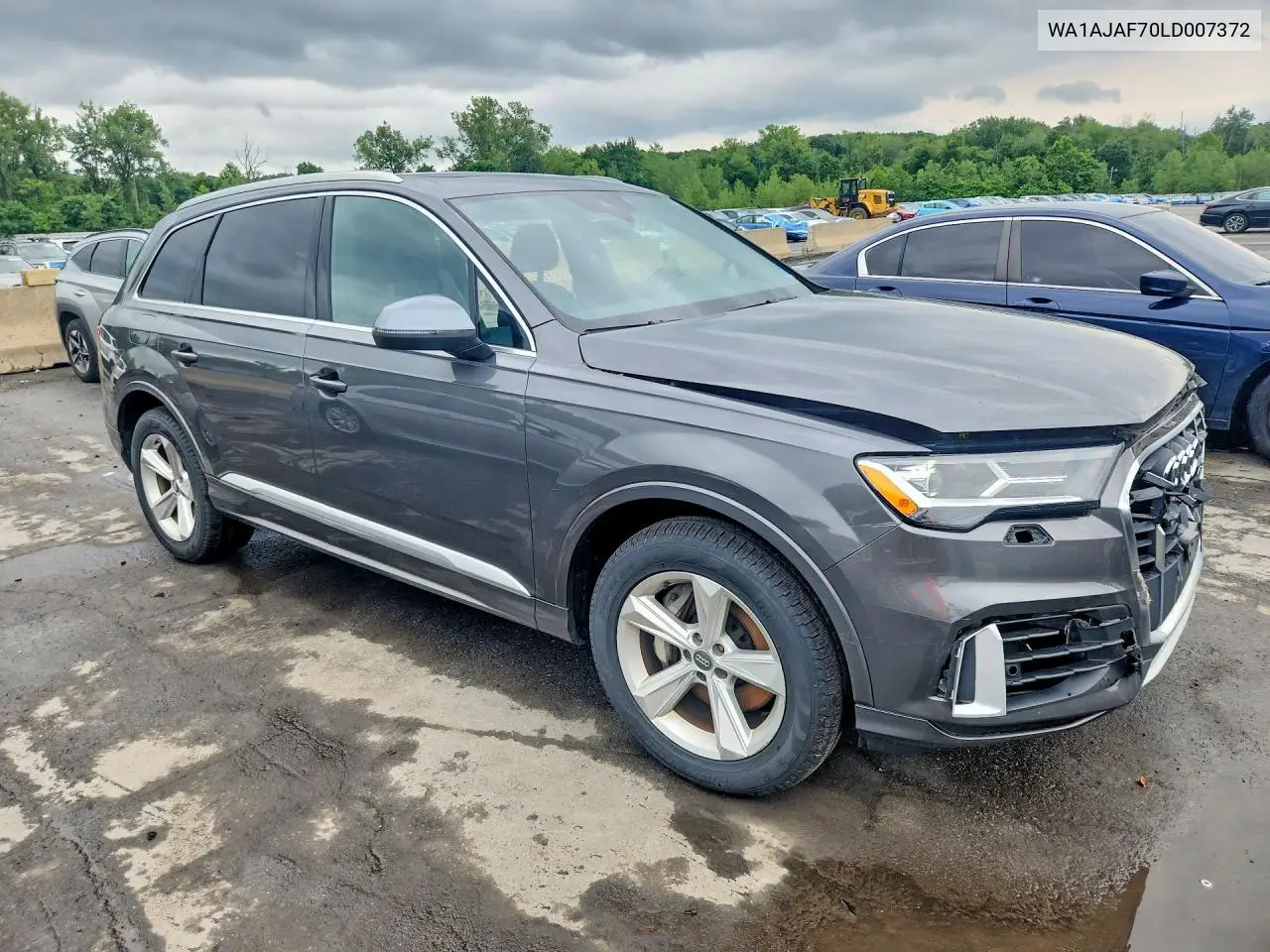 2020 Audi Q7 Premium VIN: WA1AJAF70LD007372 Lot: 54093716