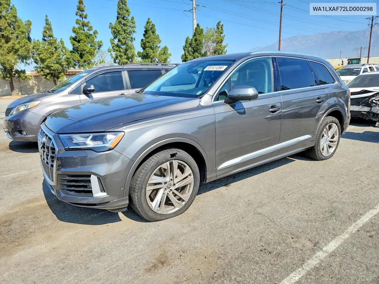 2020 Audi Q7 Premium Plus VIN: WA1LXAF72LD000298 Lot: 55141086