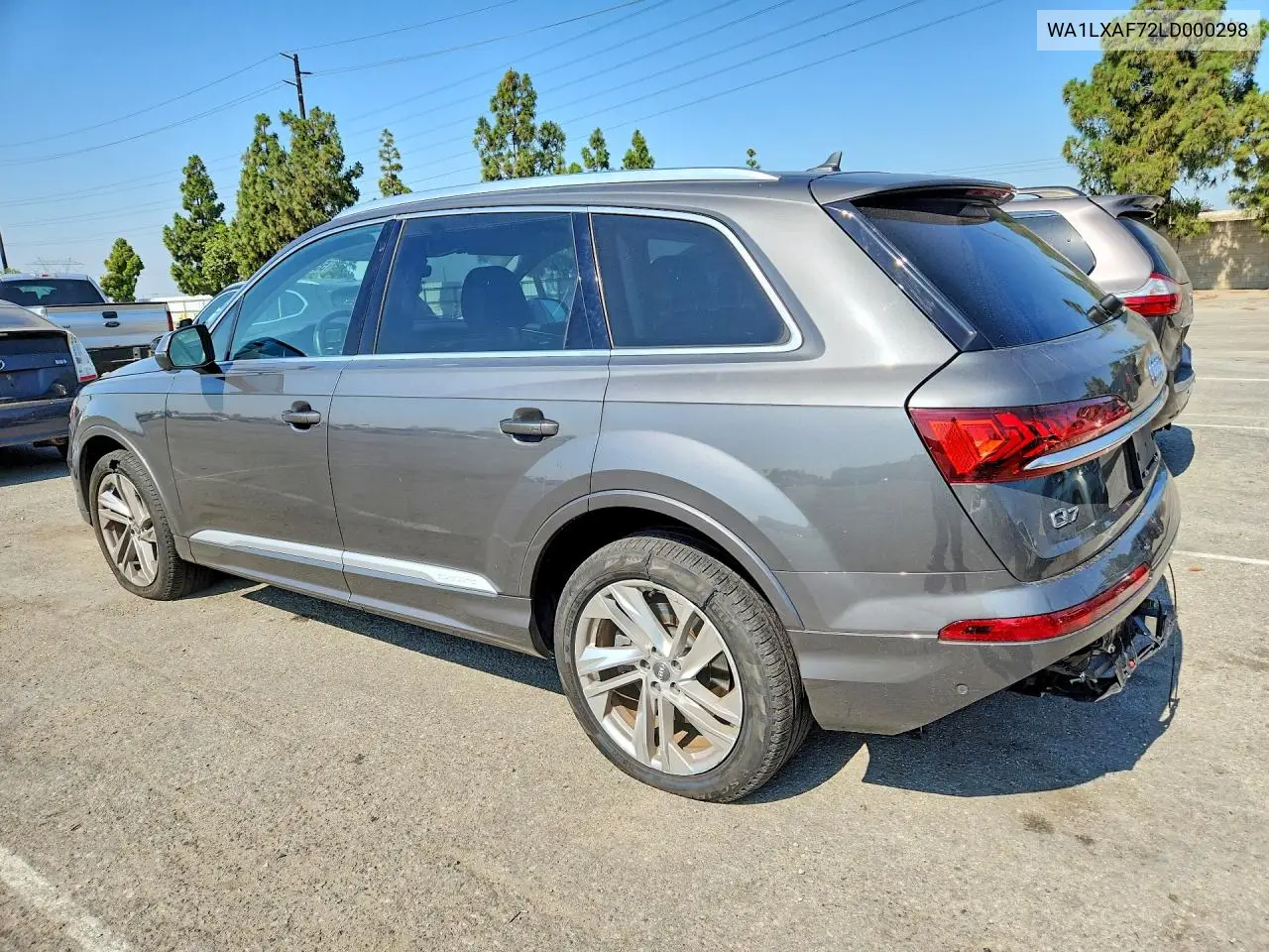 2020 Audi Q7 Premium Plus VIN: WA1LXAF72LD000298 Lot: 55141086