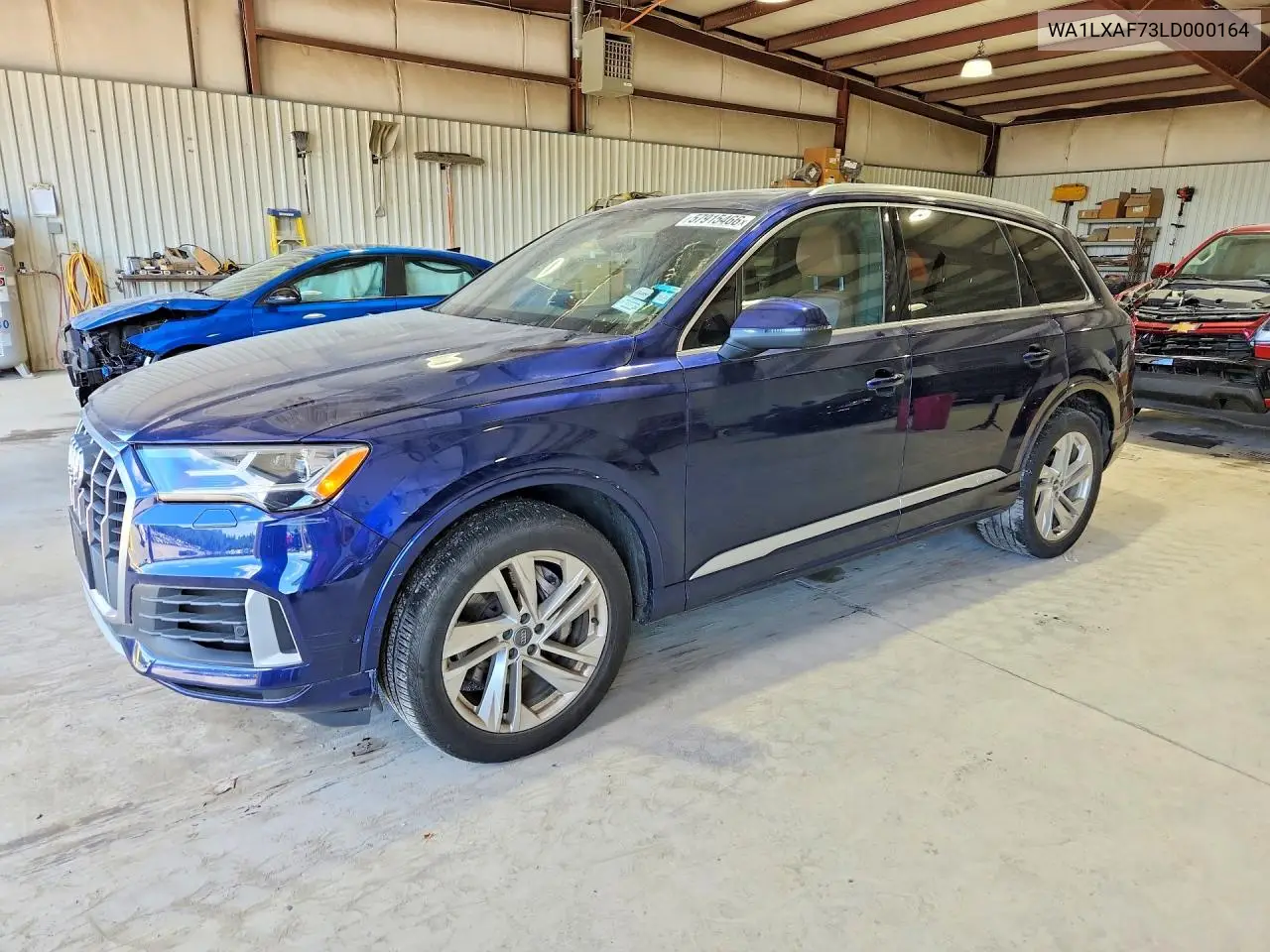2020 Audi Q7 Premium Plus VIN: WA1LXAF73LD000164 Lot: 57915466