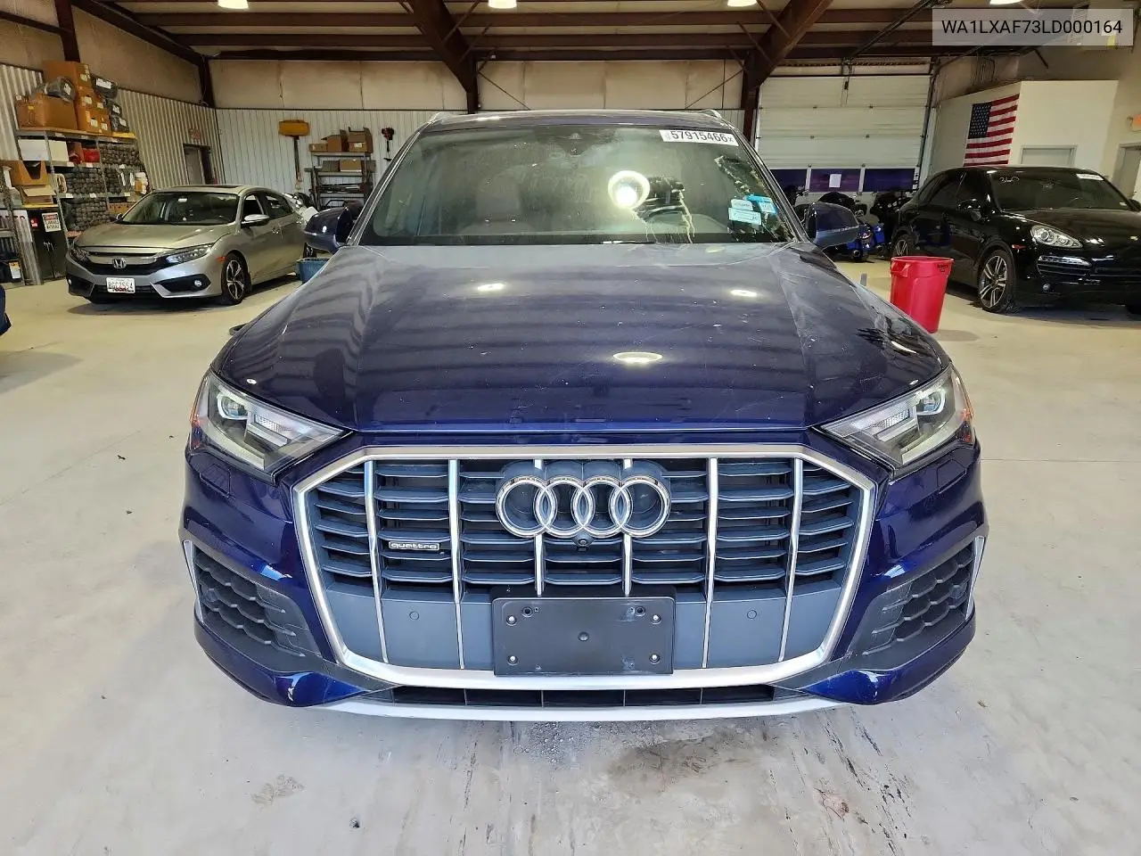 2020 Audi Q7 Premium Plus VIN: WA1LXAF73LD000164 Lot: 57915466