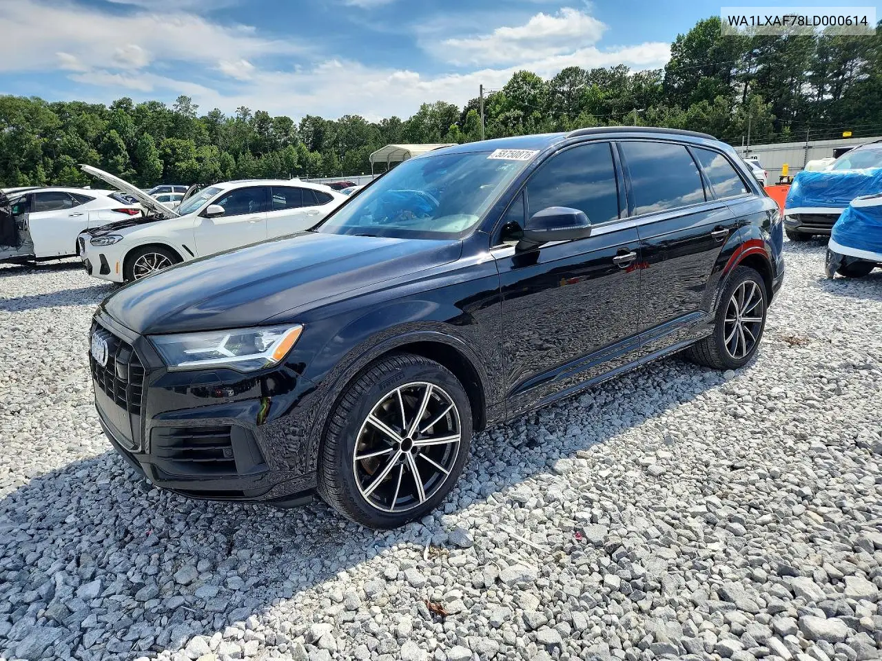 2020 Audi Q7 Premium Plus VIN: WA1LXAF78LD000614 Lot: 58750876