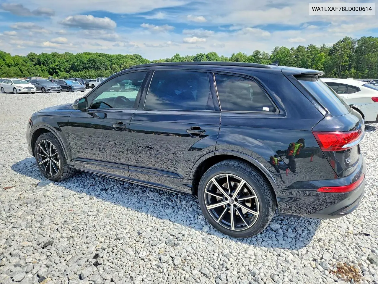 2020 Audi Q7 Premium Plus VIN: WA1LXAF78LD000614 Lot: 58750876