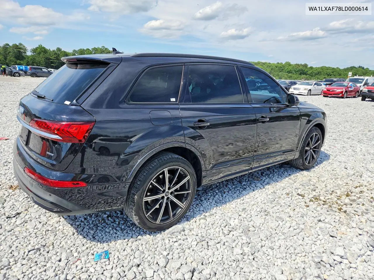 2020 Audi Q7 Premium Plus VIN: WA1LXAF78LD000614 Lot: 58750876