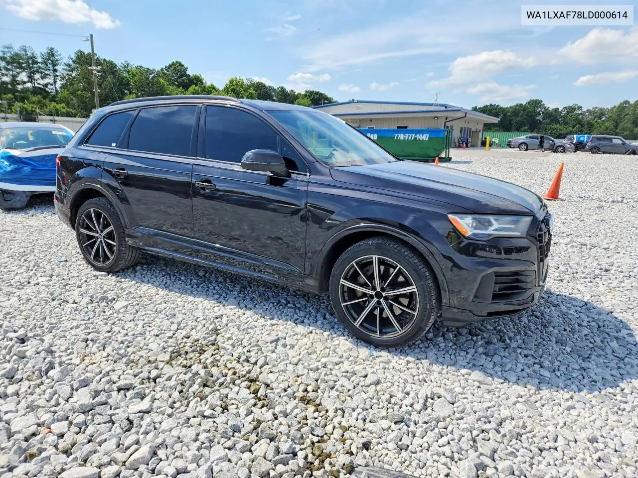 2020 Audi Q7 Premium Plus VIN: WA1LXAF78LD000614 Lot: 58750876