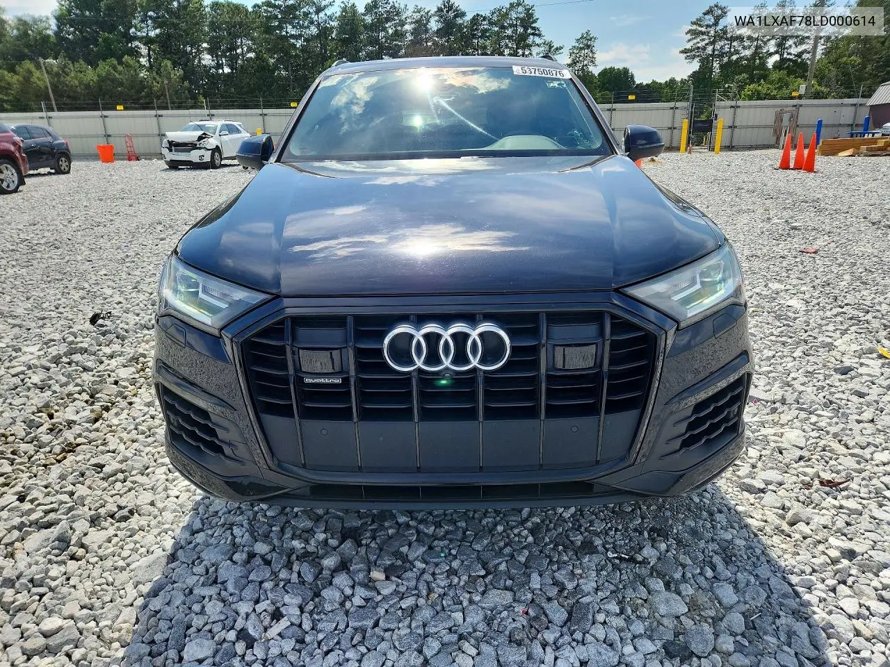 2020 Audi Q7 Premium Plus VIN: WA1LXAF78LD000614 Lot: 58750876