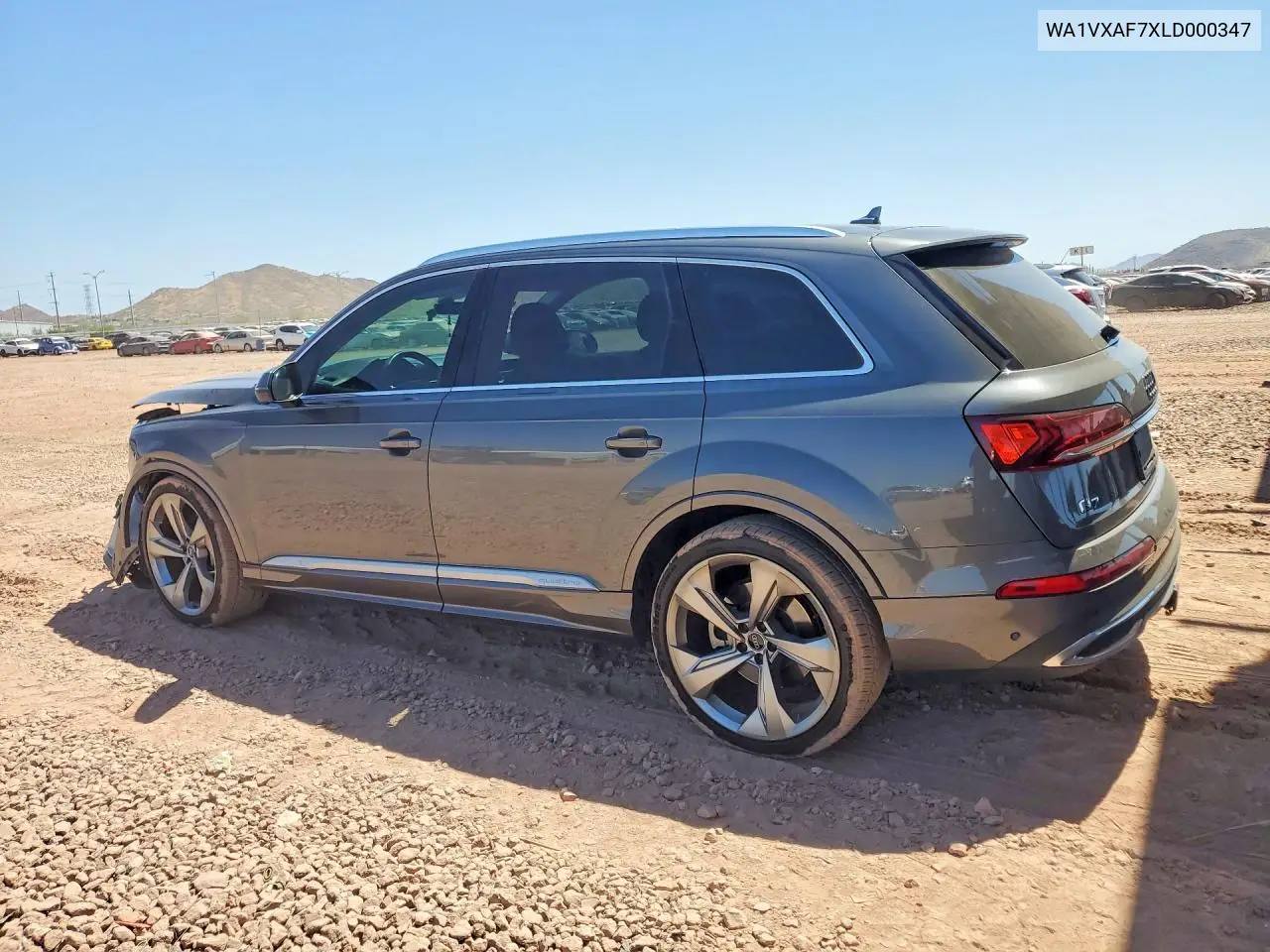2020 Audi Q7 Prestige VIN: WA1VXAF7XLD000347 Lot: 59740696