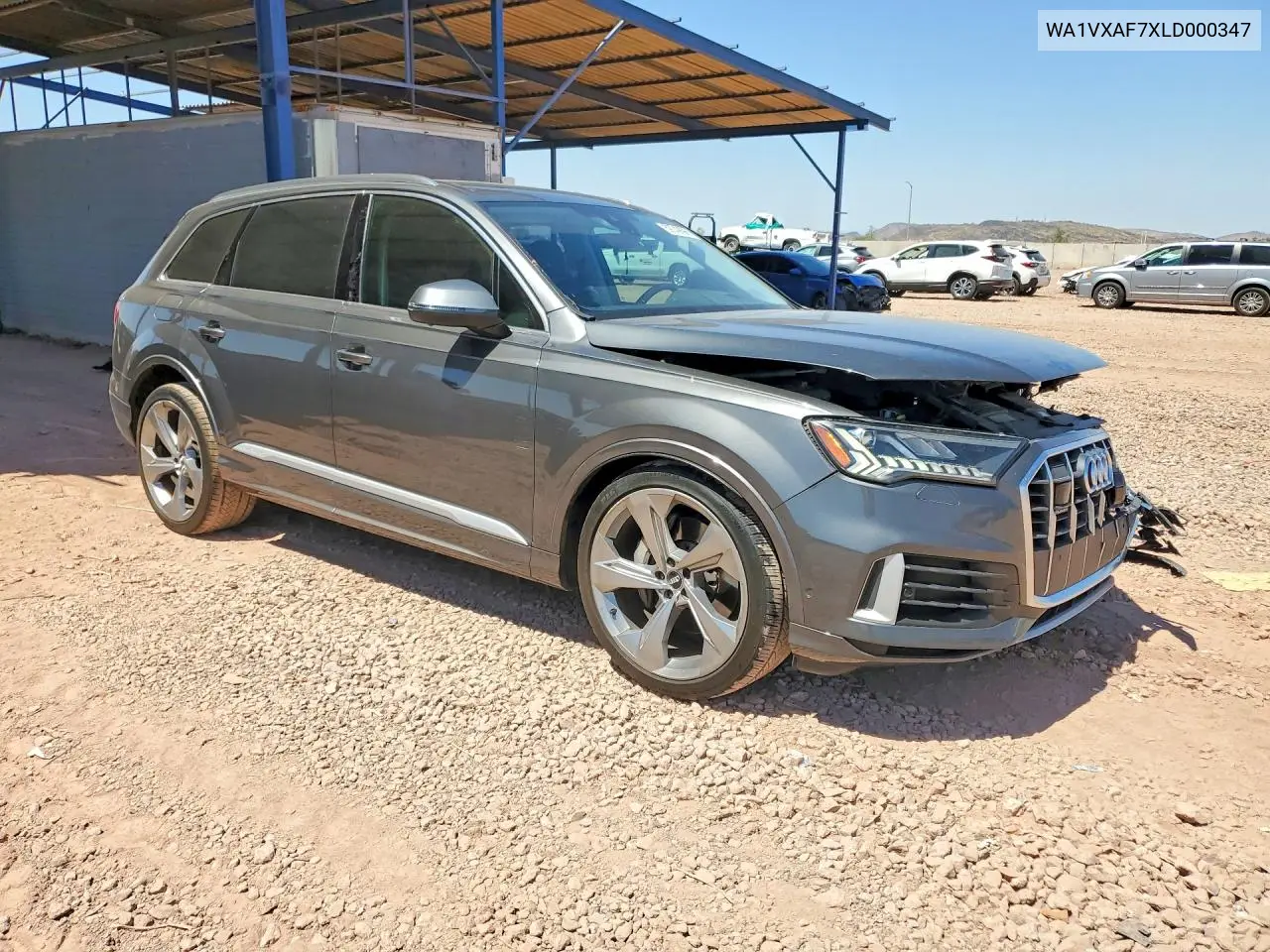 2020 Audi Q7 Prestige VIN: WA1VXAF7XLD000347 Lot: 59740696