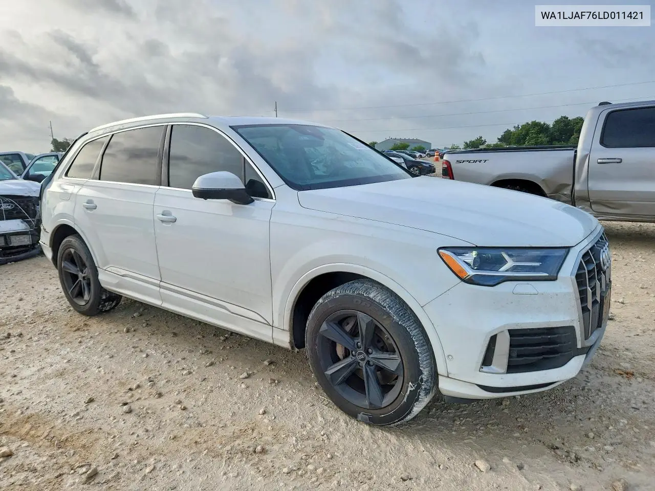 2020 Audi Q7 Premium Plus VIN: WA1LJAF76LD011421 Lot: 60974486