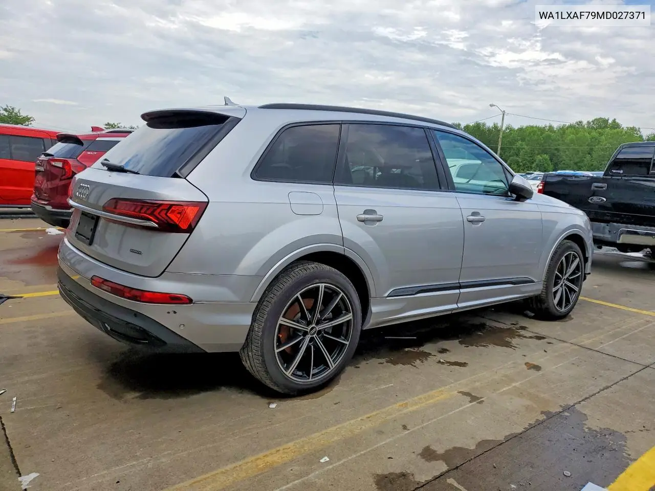 2021 Audi Q7 Premium Plus VIN: WA1LXAF79MD027371 Lot: 59738046