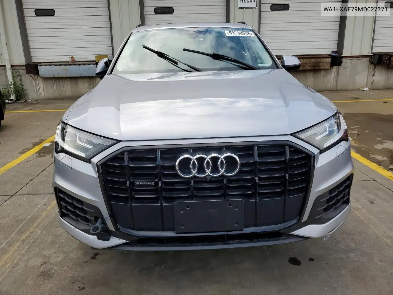 2021 Audi Q7 Premium Plus VIN: WA1LXAF79MD027371 Lot: 59738046
