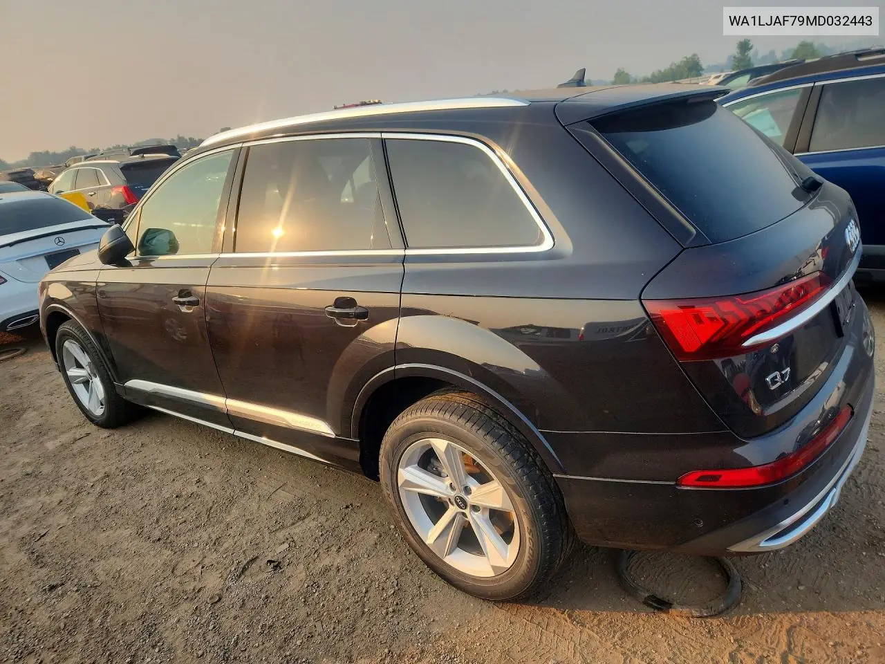 2021 Audi Q7 Premium Plus VIN: WA1LJAF79MD032443 Lot: 60194206