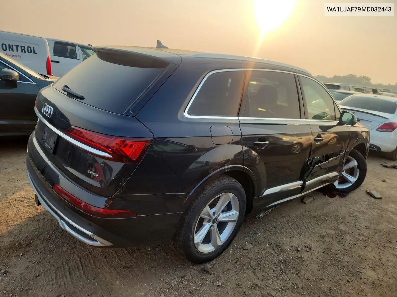 2021 Audi Q7 Premium Plus VIN: WA1LJAF79MD032443 Lot: 60194206