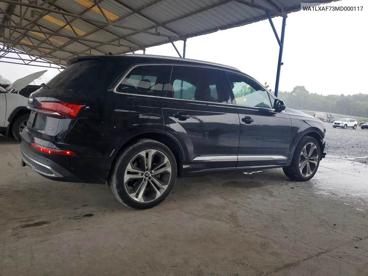 2021 Audi Q7 Premium Plus VIN: WA1LXAF73MD000117 Lot: 60303236
