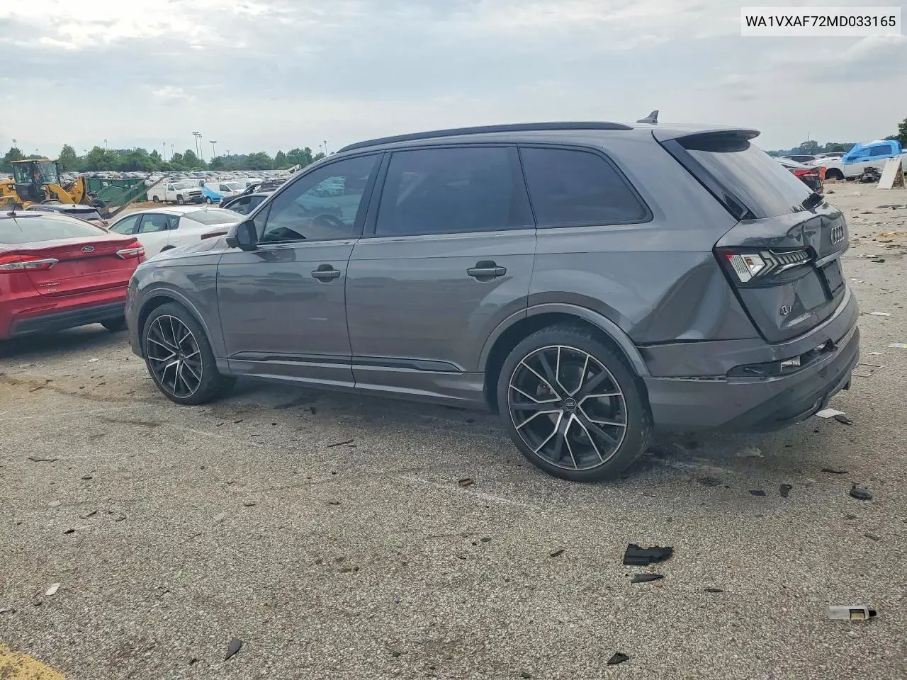 2021 Audi Q7 Prestige VIN: WA1VXAF72MD033165 Lot: 60401526