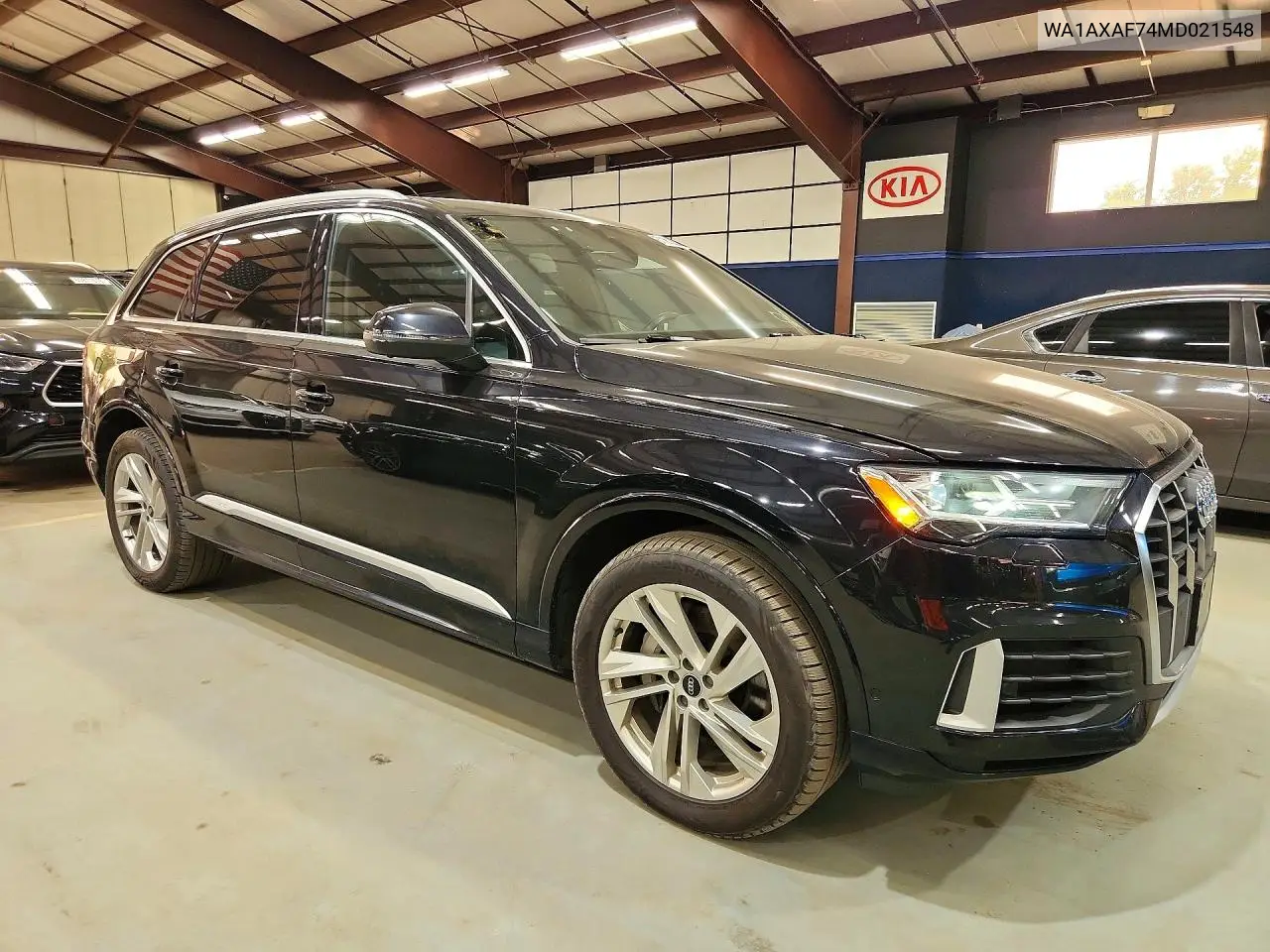 2021 Audi Q7 Premium VIN: WA1AXAF74MD021548 Lot: 61181306