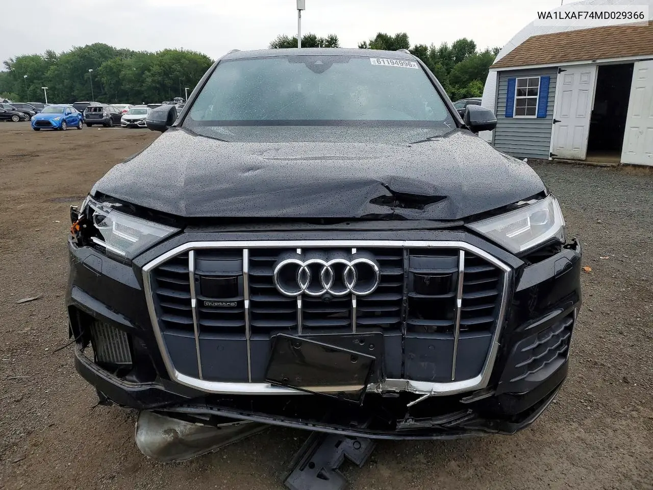 2021 Audi Q7 Premium Plus VIN: WA1LXAF74MD029366 Lot: 61194996