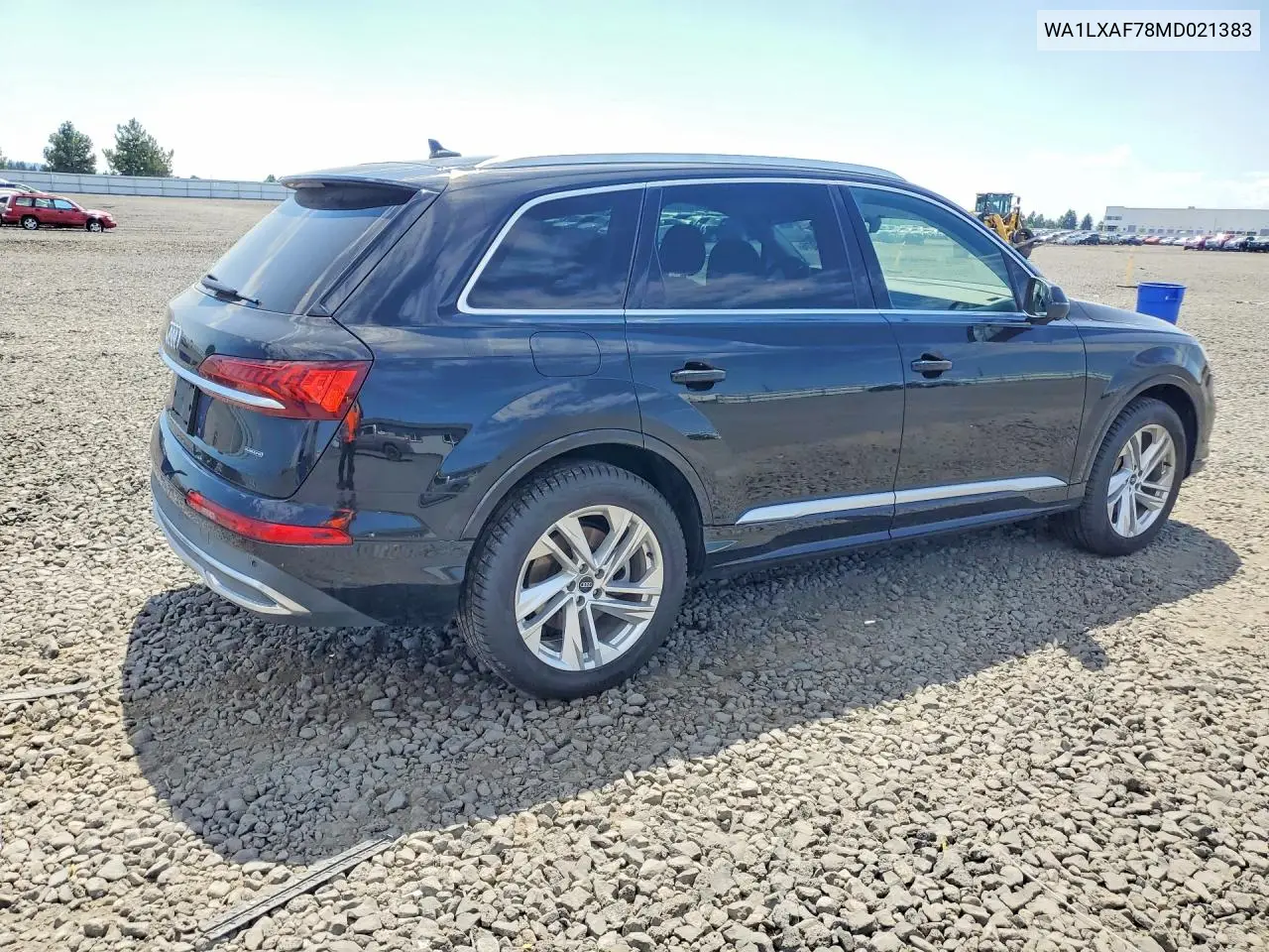 2021 Audi Q7 Premium Plus VIN: WA1LXAF78MD021383 Lot: 61296076