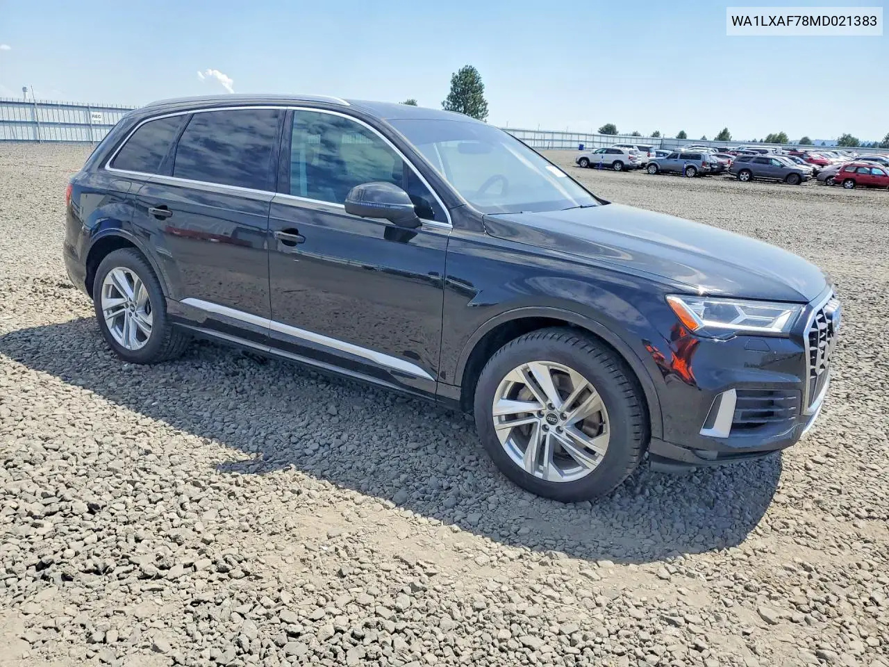2021 Audi Q7 Premium Plus VIN: WA1LXAF78MD021383 Lot: 61296076