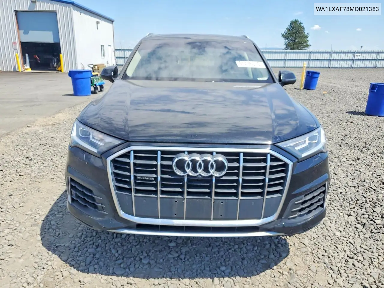 2021 Audi Q7 Premium Plus VIN: WA1LXAF78MD021383 Lot: 61296076