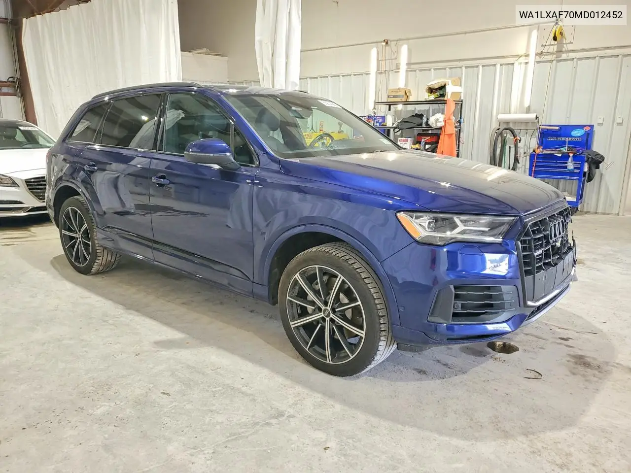 2021 Audi Q7 Premium Plus VIN: WA1LXAF70MD012452 Lot: 85974085