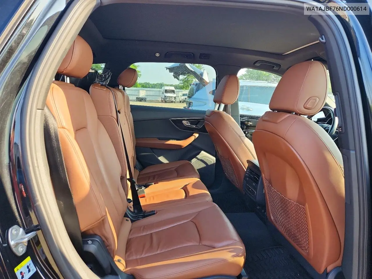 2022 Audi Q7 Premium VIN: WA1AJBF76ND000614 Lot: 59080296