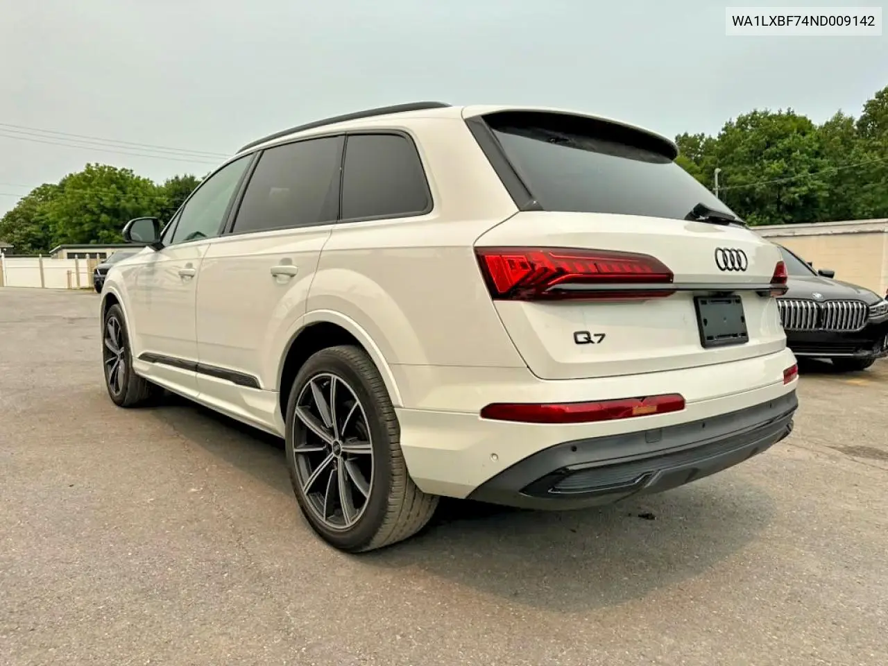 2022 Audi Q7 Premium Plus VIN: WA1LXBF74ND009142 Lot: 61083186