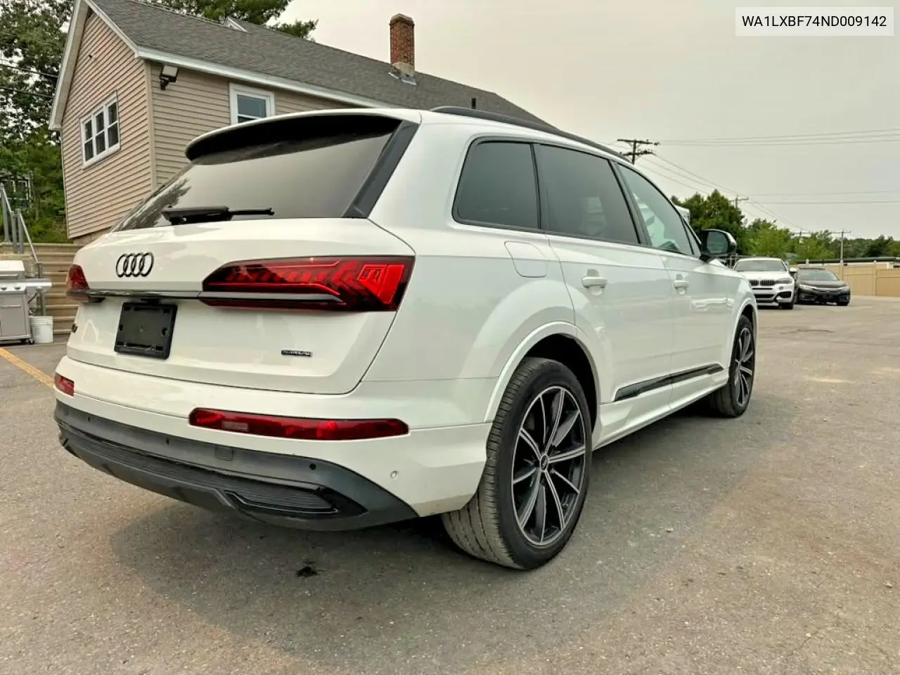 2022 Audi Q7 Premium Plus VIN: WA1LXBF74ND009142 Lot: 61083186