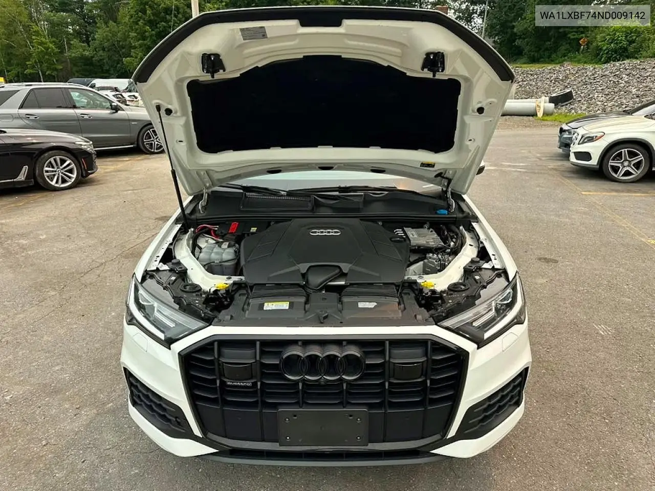 2022 Audi Q7 Premium Plus VIN: WA1LXBF74ND009142 Lot: 61083186