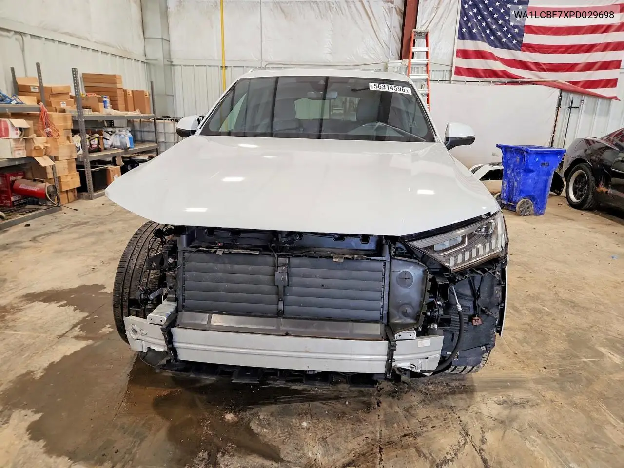 2023 Audi Q7 Premium Plus VIN: WA1LCBF7XPD029698 Lot: 56314596