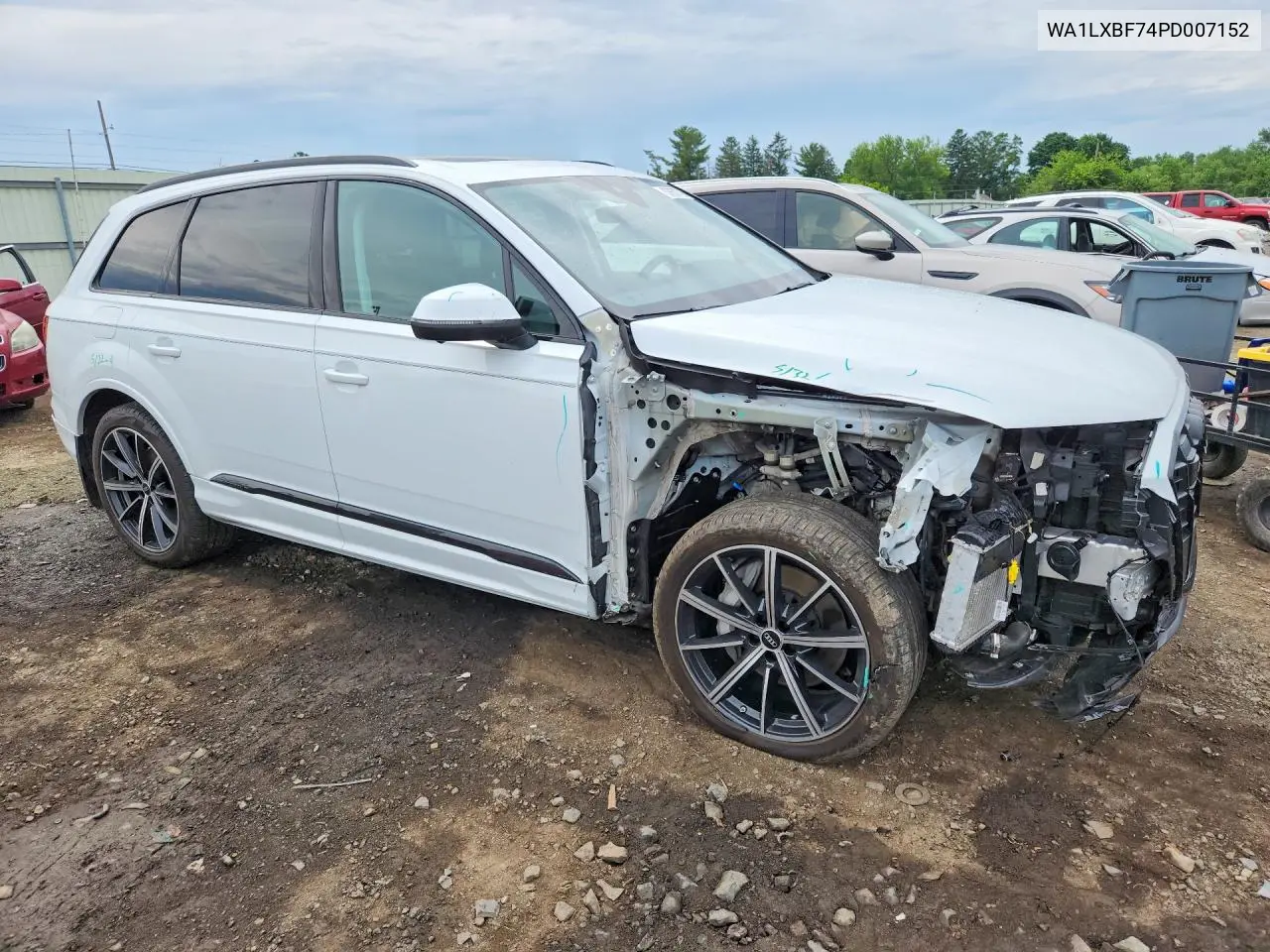 2023 Audi Q7 Premium Plus VIN: WA1LXBF74PD007152 Lot: 57657776