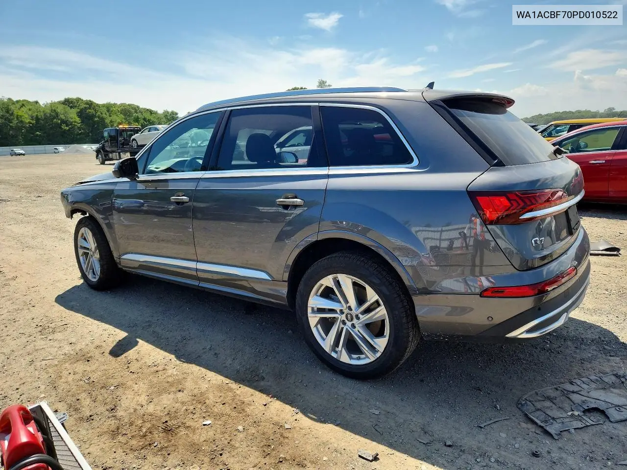 2023 Audi Q7 Premium VIN: WA1ACBF70PD010522 Lot: 60025786