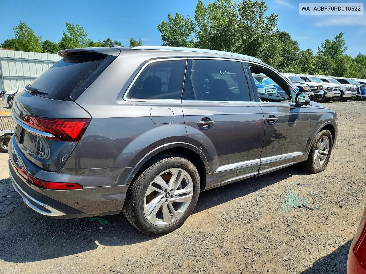 2023 Audi Q7 Premium VIN: WA1ACBF70PD010522 Lot: 60025786
