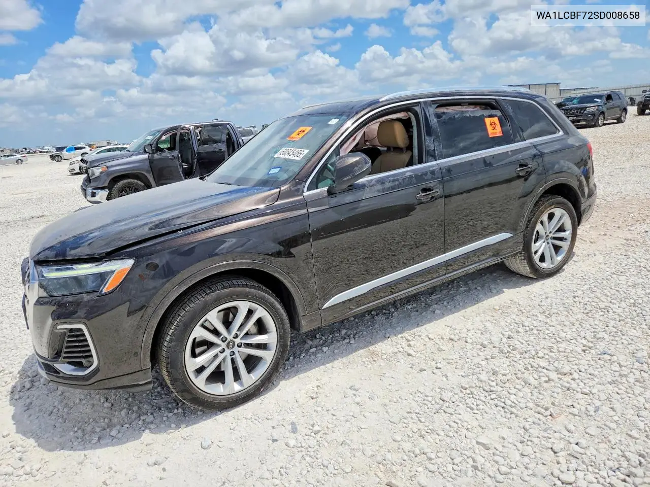 2025 Audi Q7 Premium Plus VIN: WA1LCBF72SD008658 Lot: 60645466