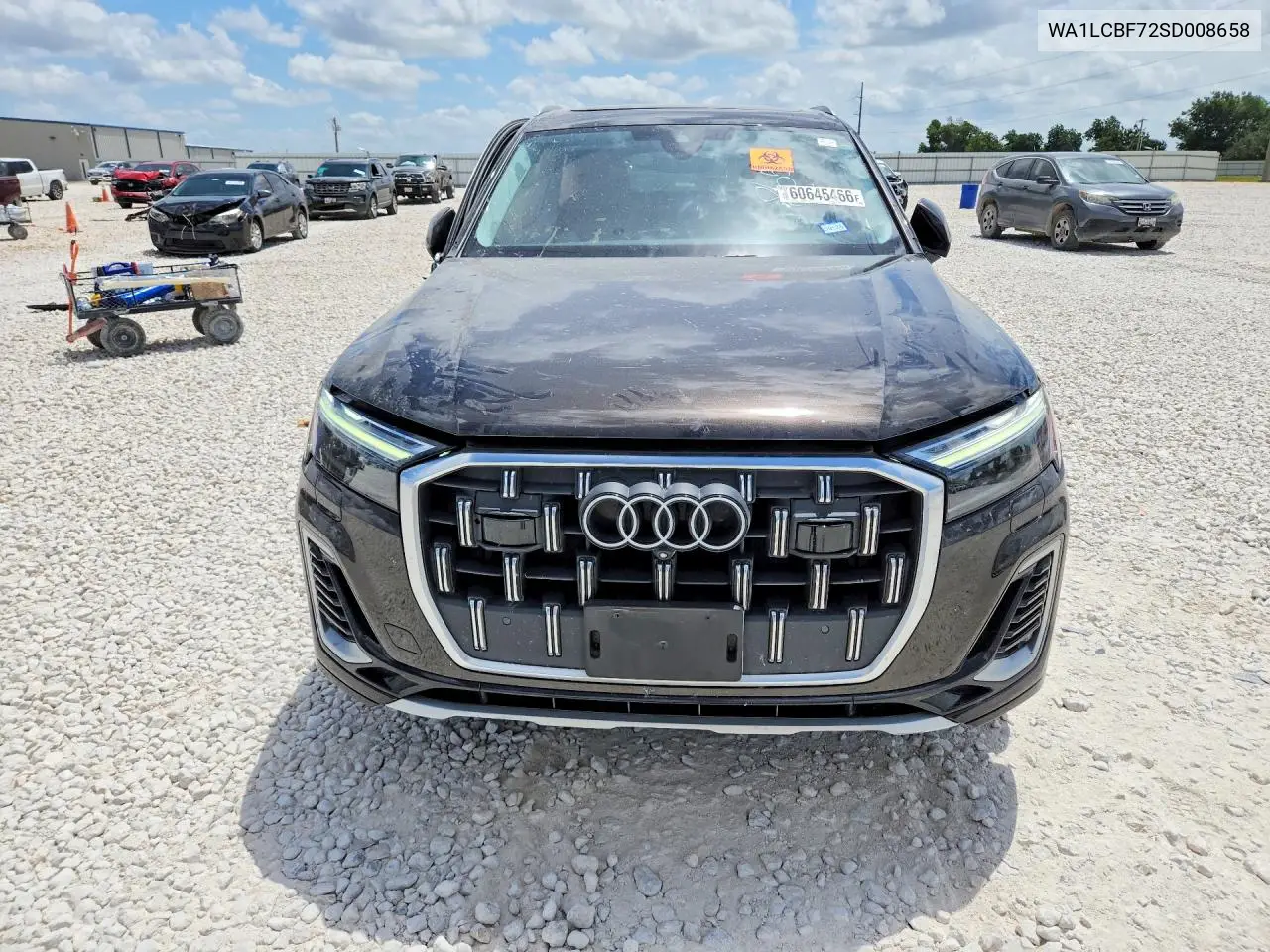 2025 Audi Q7 Premium Plus VIN: WA1LCBF72SD008658 Lot: 60645466