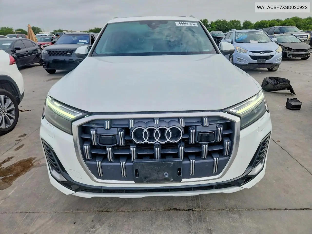 2025 Audi Q7 Premium VIN: WA1ACBF7XSD020922 Lot: 60956926